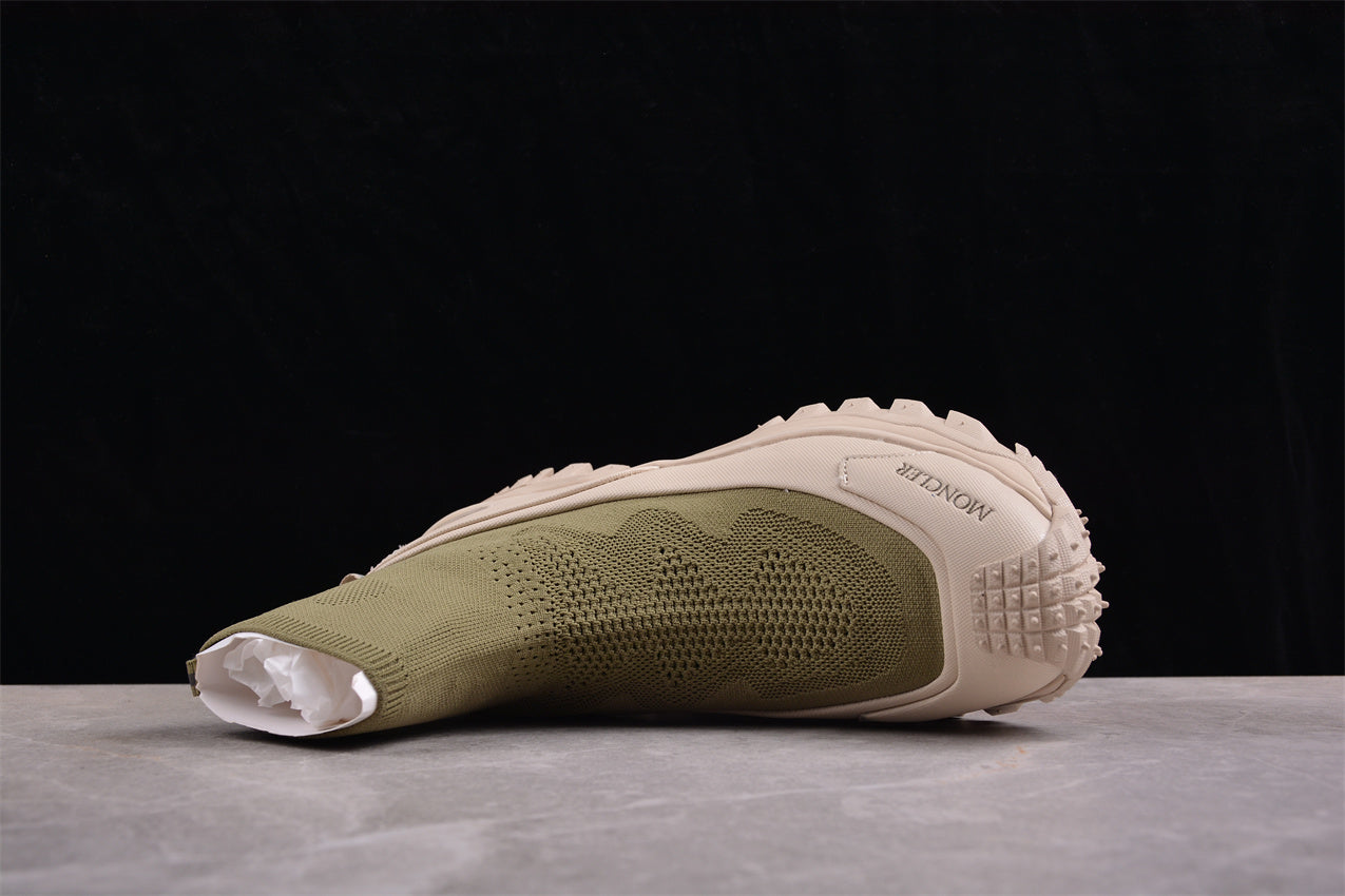 Moncler Trailgrip Sock Sneakers 'Green/Beige' - Best Reps Website 2025