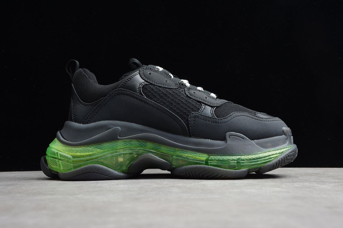 Balenciaga Wmns Triple S – Black Green - Best Reps Website 2025