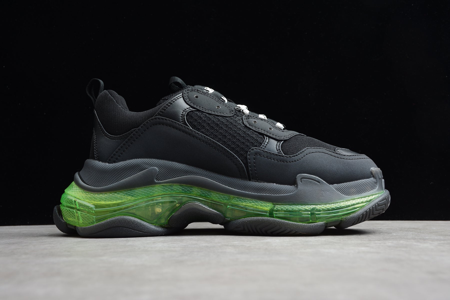 Balenciaga Wmns Triple S – Black Green - Best Reps Website 2025