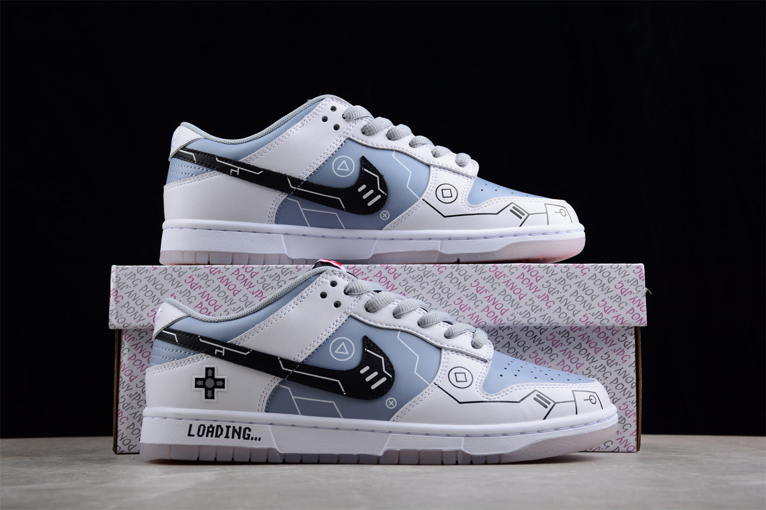 Nike SB Dunk Low "PS5 Grey White" - Best Reps Website 2025