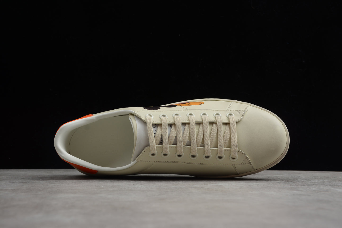 Gucci Ace x Disney "Mickey Mouse" Ivory Leather Sneaker - Best Reps Website 2025