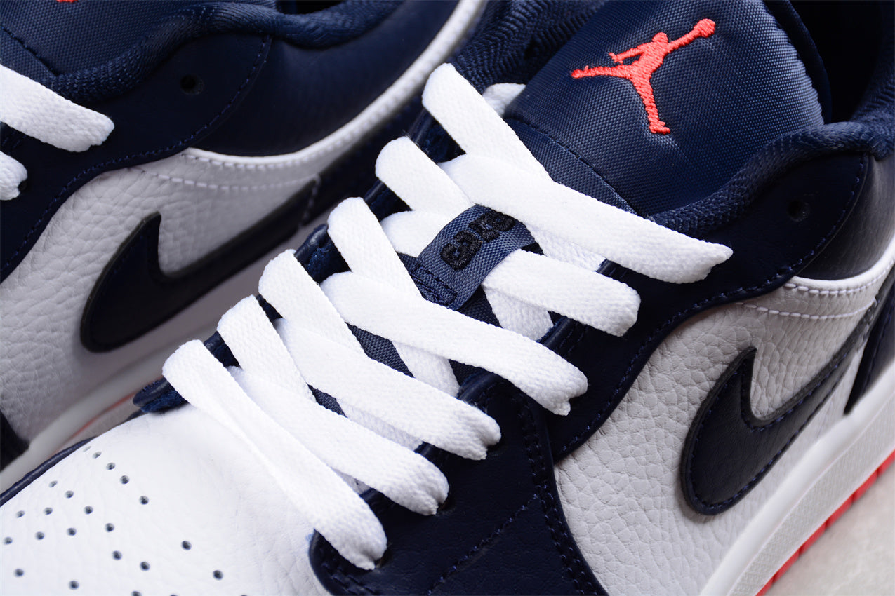 Jordan 1 Low "Obsidian Ember Glow"