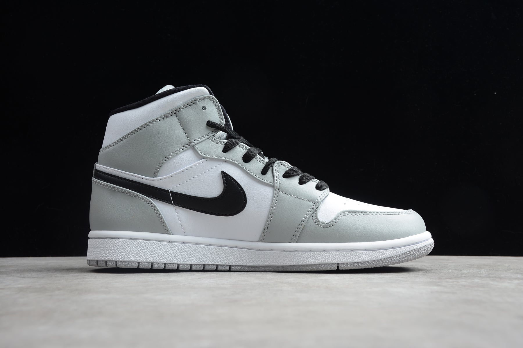 Nike Air Jordan 1 Mid "Light Smoke Grey" - Best Reps Website 2025