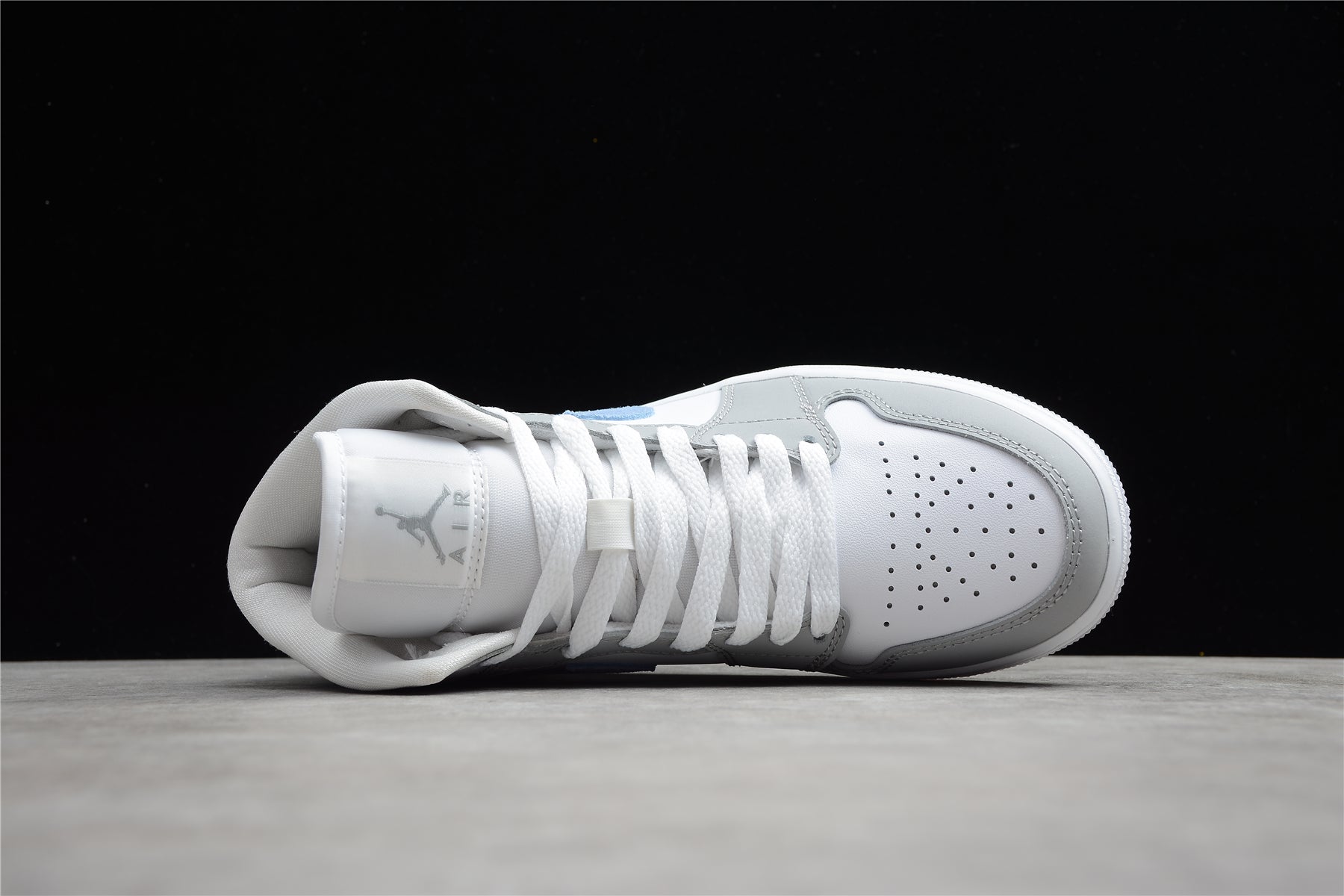 Air Jordan 1 Mid "Wolf Grey Aluminum" - Best Reps Website 2025