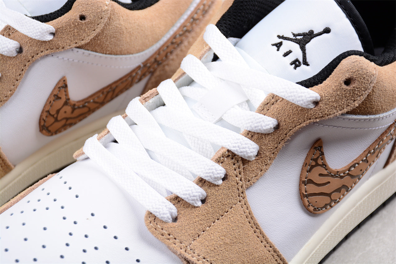 Nike Air Jordan 1 Low SE "Brown Elephant" - Best Reps Website 2025