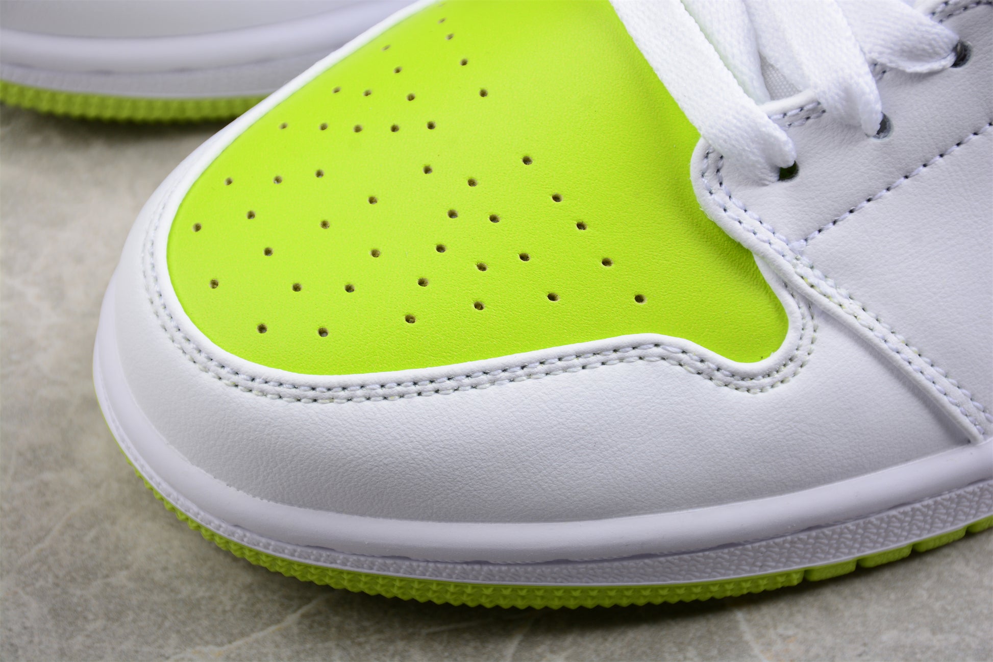 Air Jordan 1 Mid "White Lime" - Best Reps Website 2025