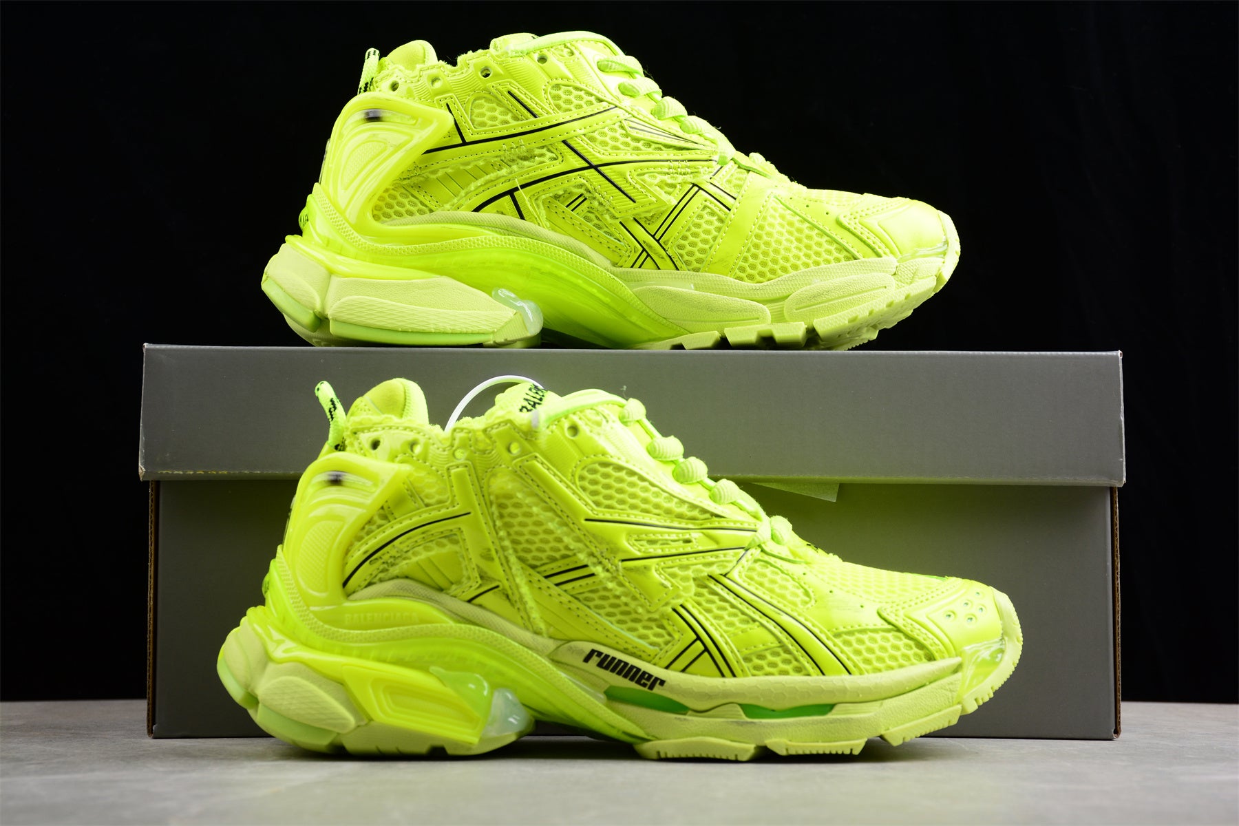 Balenciaga Runner Sneaker – Fluorescent Yellow - Best Reps Website 2025