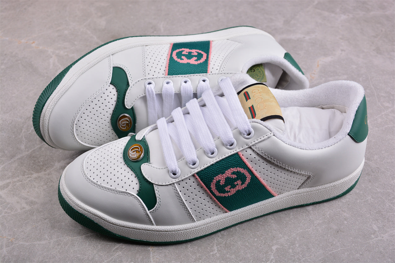 Gucci Screener White Green - Best Reps Website 2025