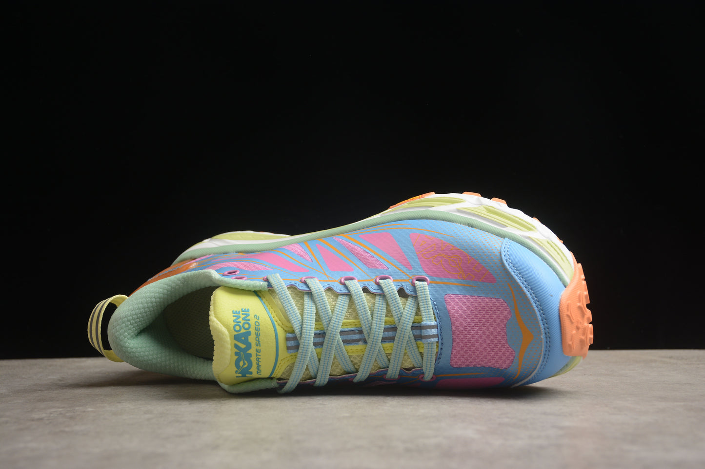 Hoka One One Mafate Speed 2 in Cyclamen/All Aboard - Best Reps Website 2025