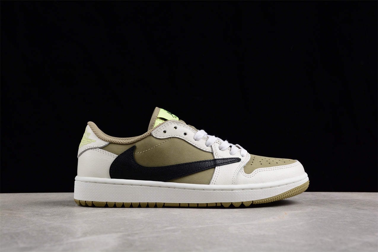 Air Jordan 1 Low Golf x Travis Scott "Neutral Olive" - Best Reps Website 2025