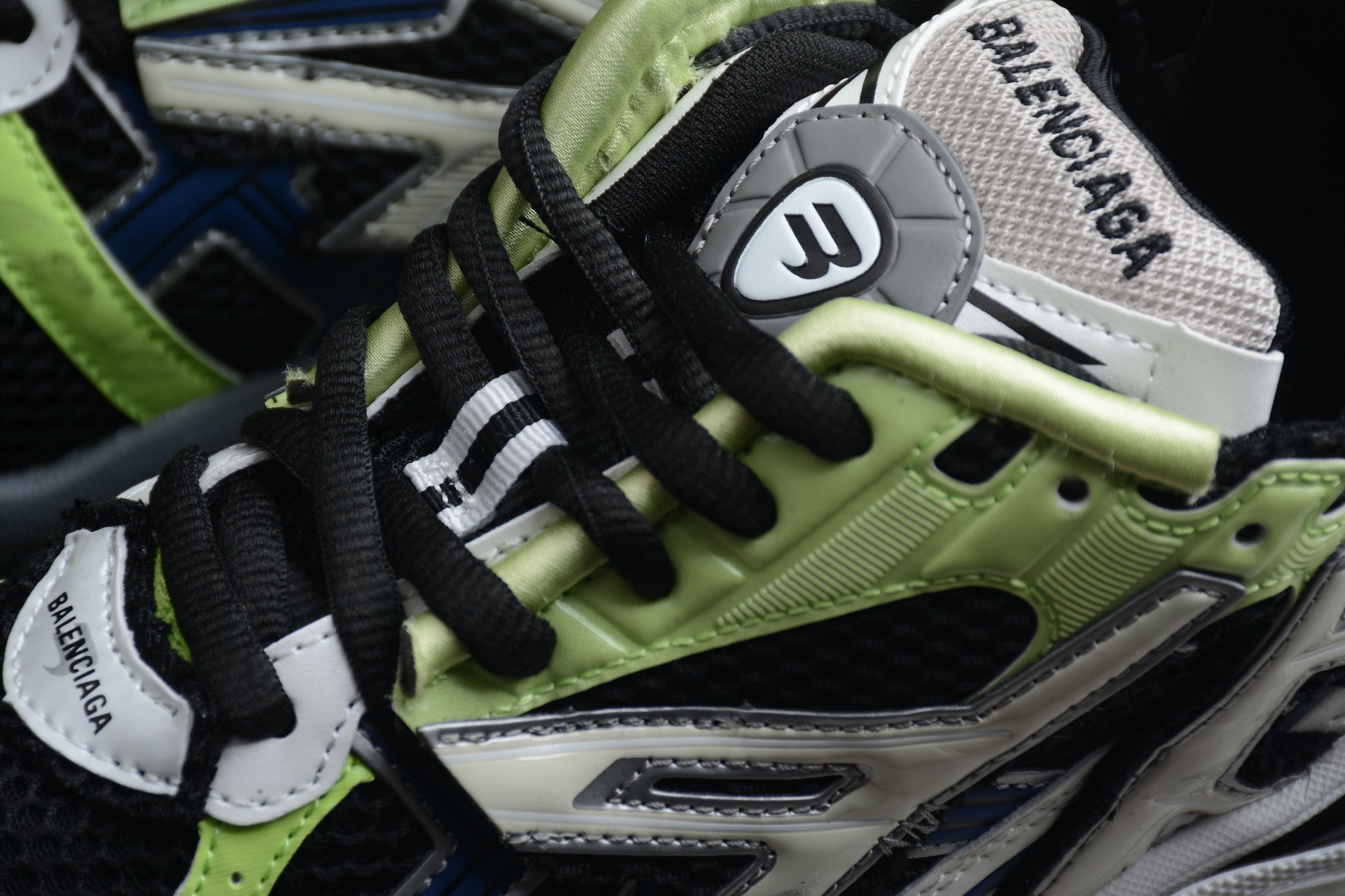 Balenciaga Runner Sneaker in Green, Blue, Black, and Grey - Best Reps Website 2025