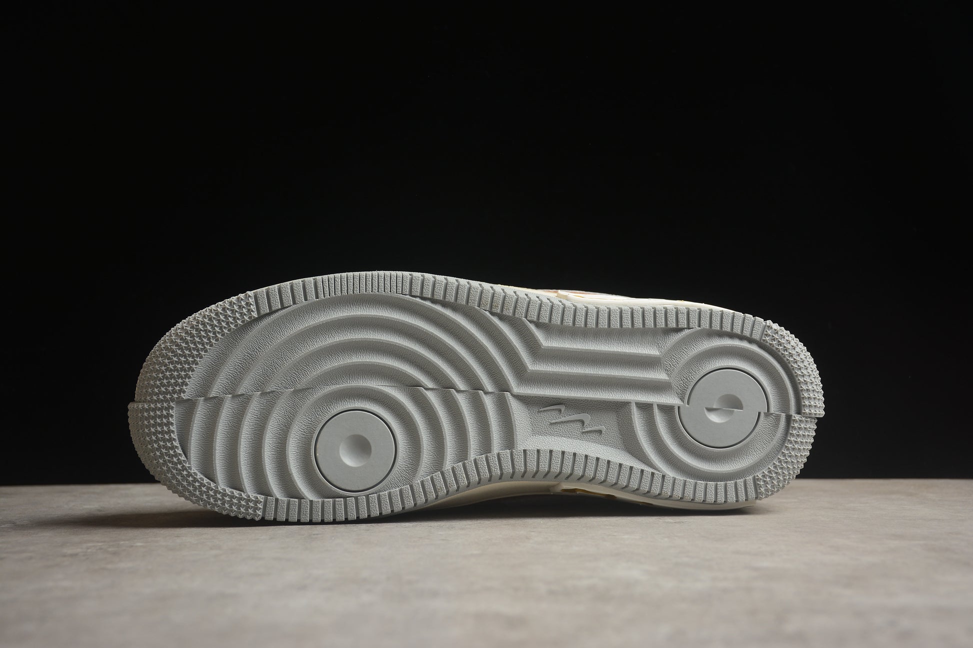 Custom Nike Air Force 1 x KAWS x Sesame Street – Beige/Grey