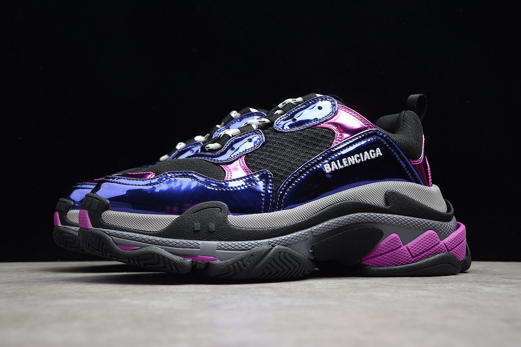 Balenciaga Triple S – Blue Purple - Best Reps Website 2025