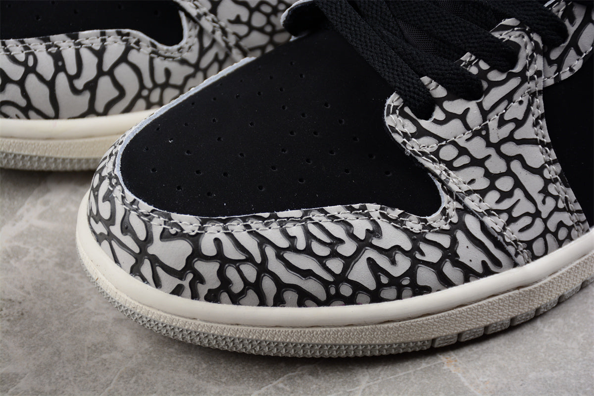 Air Jordan 1 Low OG "Black Cement" - Best Reps Website 2025