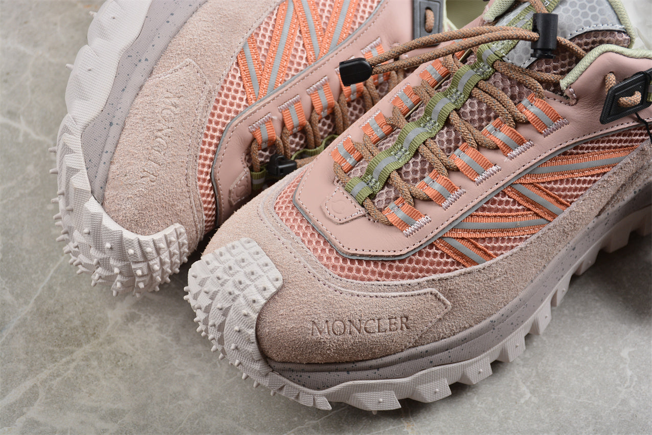 Moncler Trailgrip GTX Panelled Sneakers in Pink - Best Reps Website 2025
