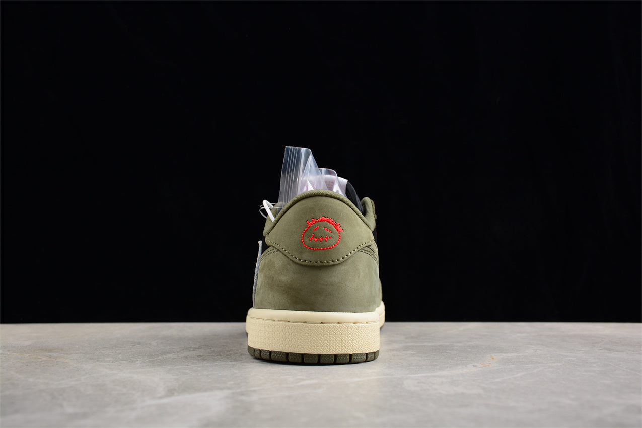 Jordan 1 Low Travis Scott "Dark Olive"