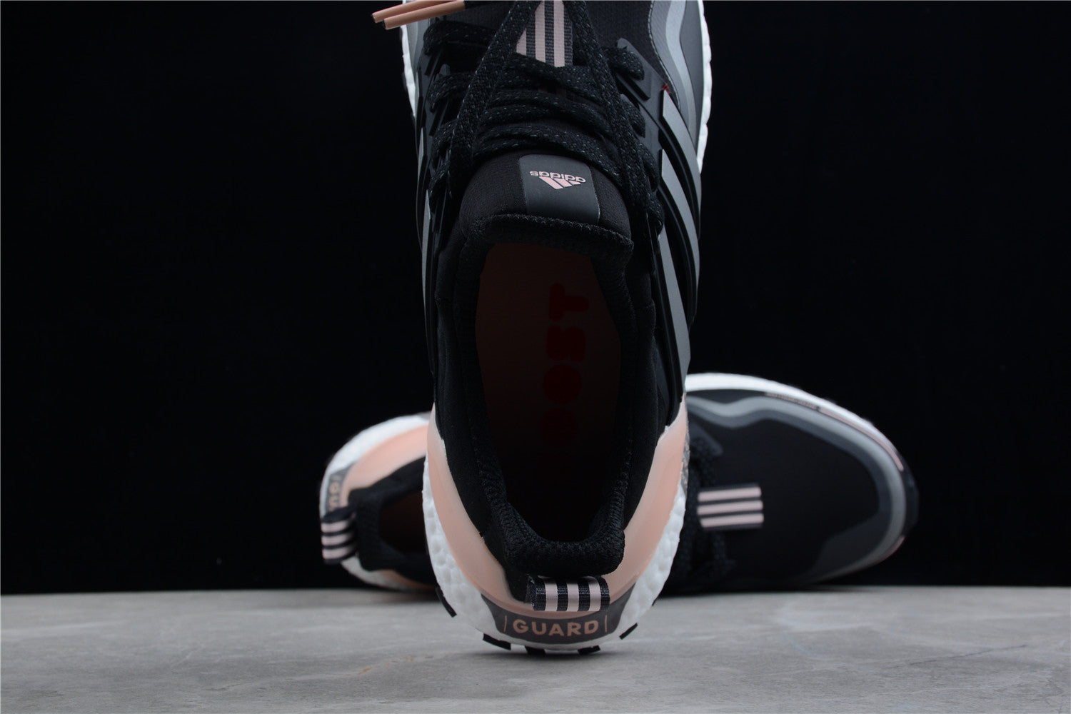 adidas Ultraboost Guard Women's Running Shoes in Black/Grey/Pink-Switchreps