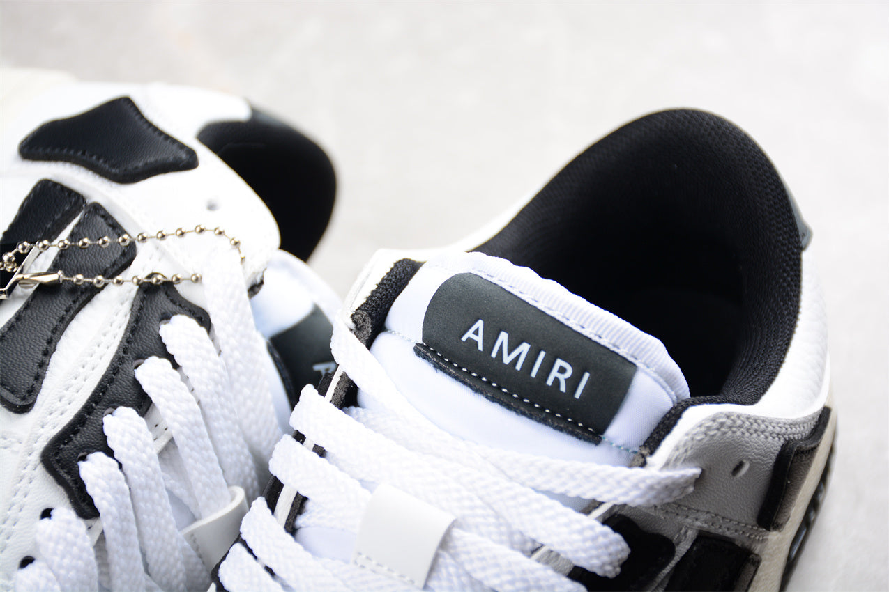 AMIRI Skel Top Low 'White Black' - Best Reps Website 2025