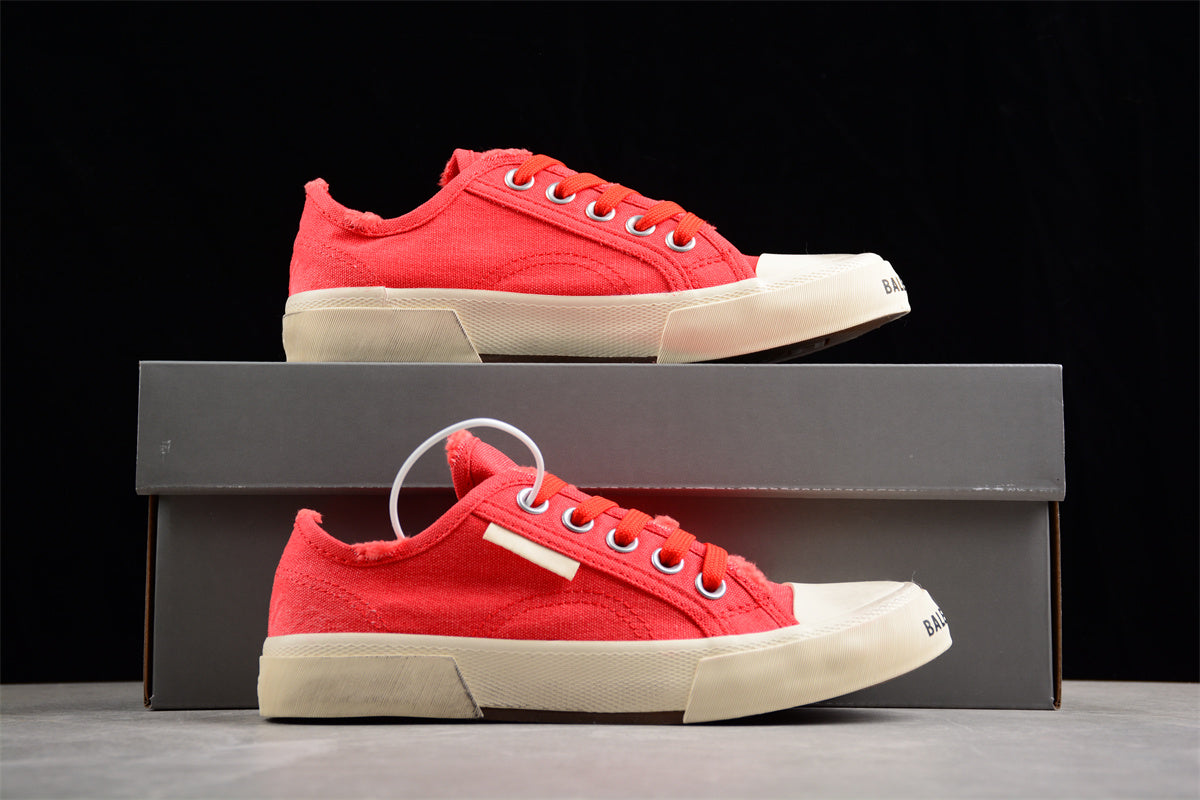 Balenciaga Paris Low Top Canvas Sneaker – Pre-Distressed - Best Reps Website 2025