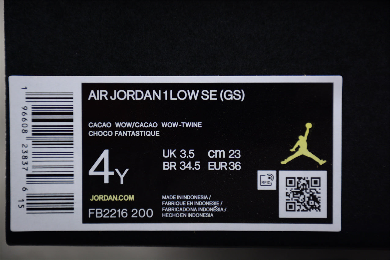 Air Jordan 1 Low "Cacao Wow"