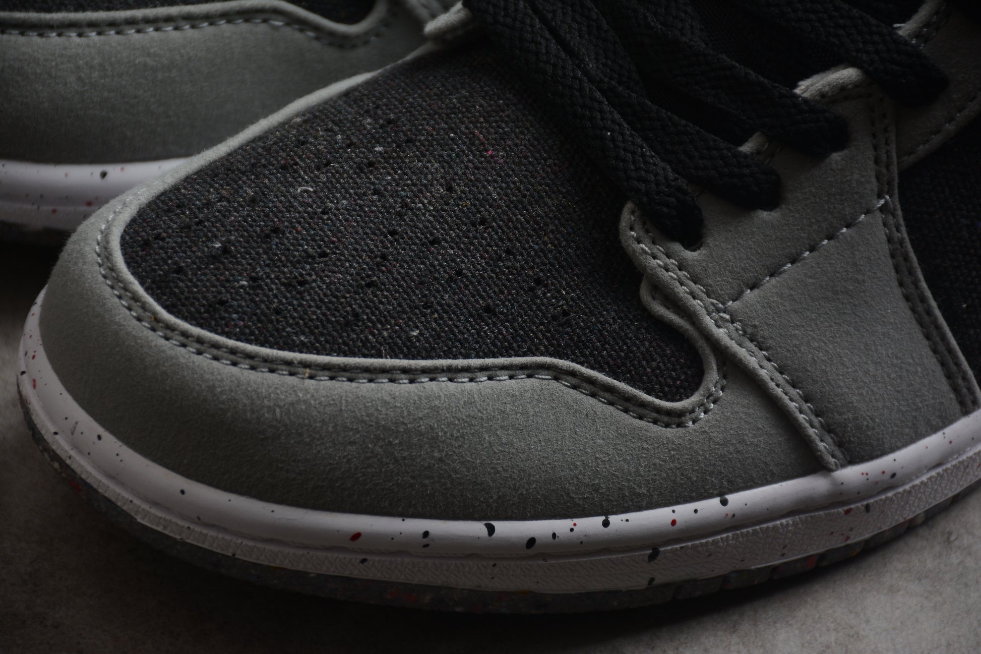 Air Jordan 1 Low SE "Crater Black Grey"