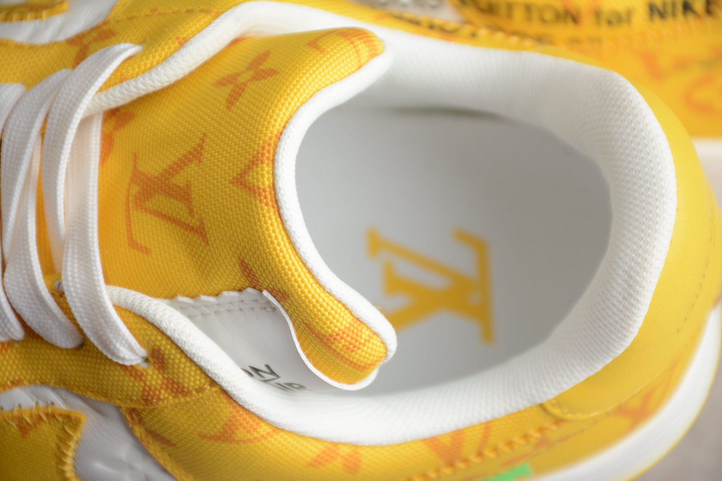 LV x Nike Air Force 1 "Yellow"
