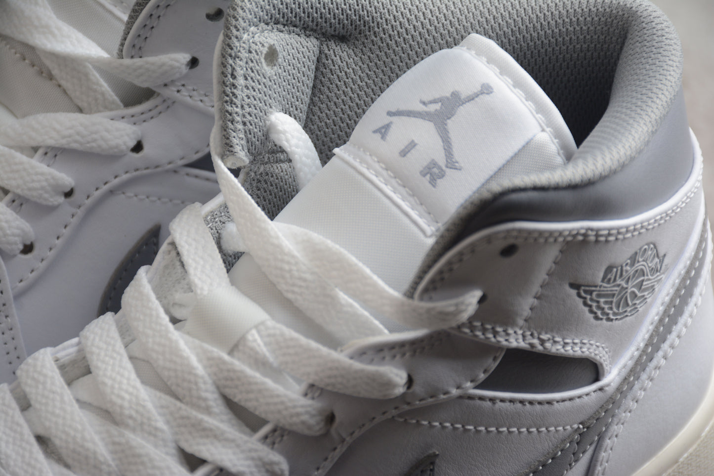 Air Jordan 1 Mid "Vintage Grey" - Best Reps Website 2025