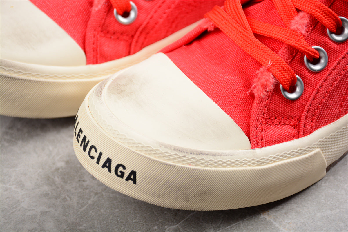Balenciaga Paris Low Top Canvas Sneaker – Pre-Distressed - Best Reps Website 2025