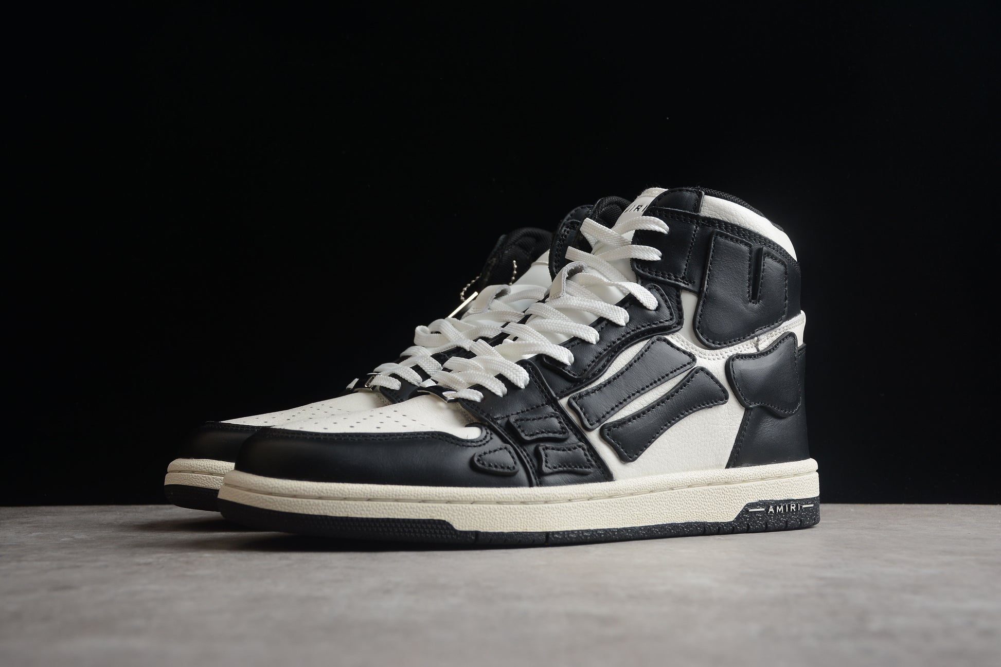 AMIRI Skel Top High 'White Black' - Best Reps Website 2025