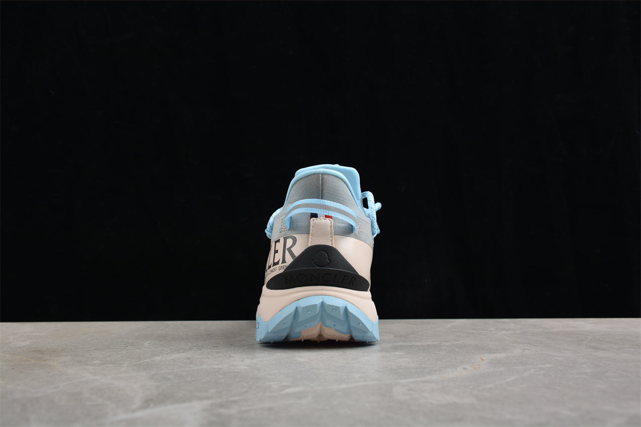 Moncler Low-Top Trailgrip Lite 2 Sneakers with Mountain Laces Light Blue - Best Reps Website 2025