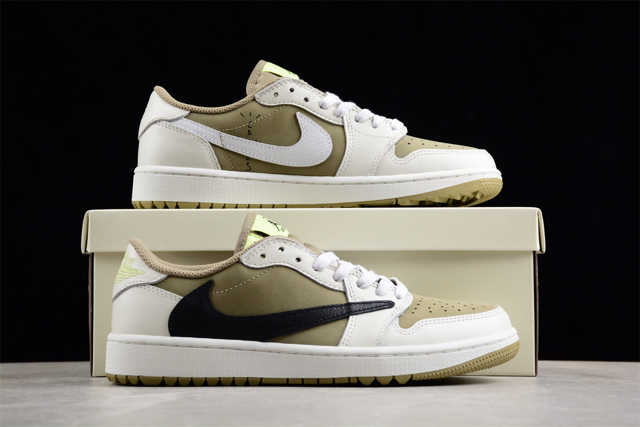Air Jordan 1 Low Golf x Travis Scott "Neutral Olive" - Best Reps Website 2025