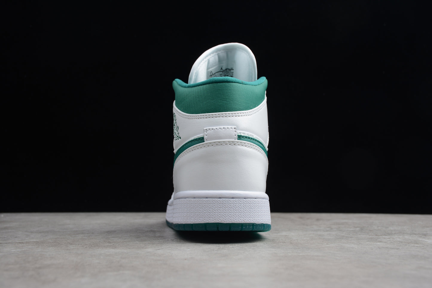 Air Jordan 1 Mid "White/Mystic Green" - Best Reps Website 2025