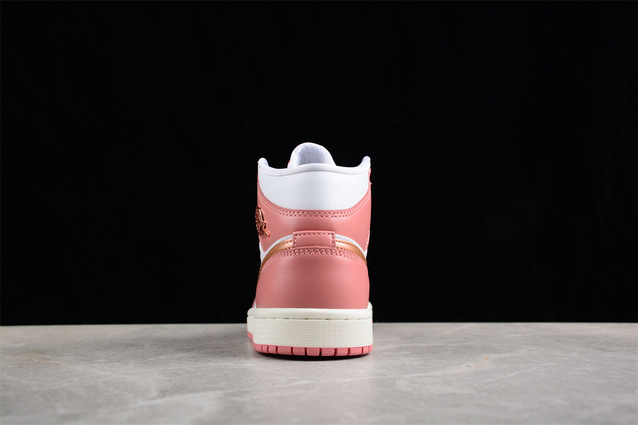 Nike Air Jordan 1 Mid SE "Red Stardust Sail" - Best Reps Website 2025