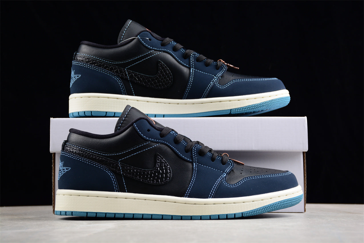 Air Jordan 1 Low SE "Black Obsidian Sail" - Best Reps Website 2025
