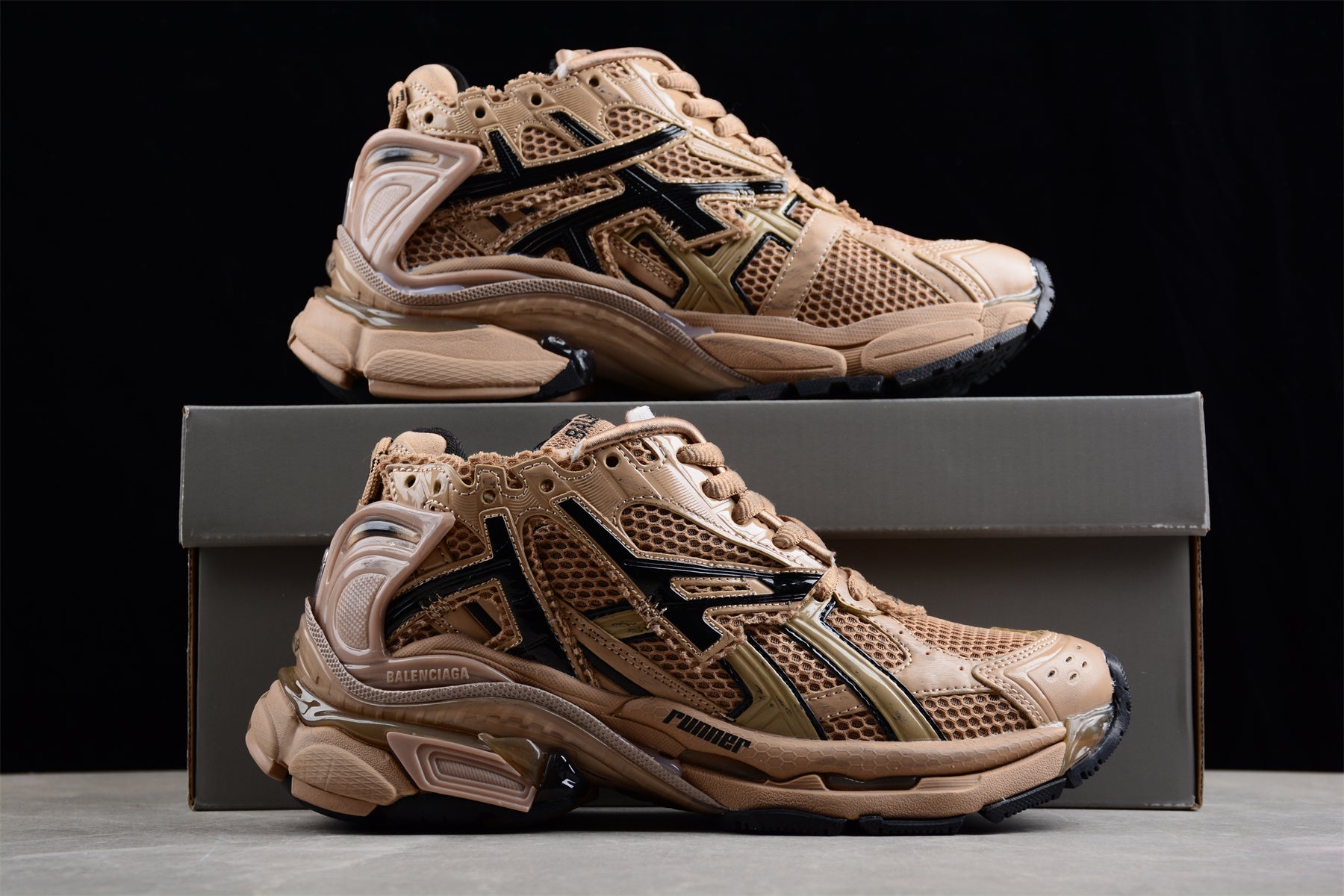 Balenciaga Runner Sneaker in Coffee Brown - Best Reps Website 2025