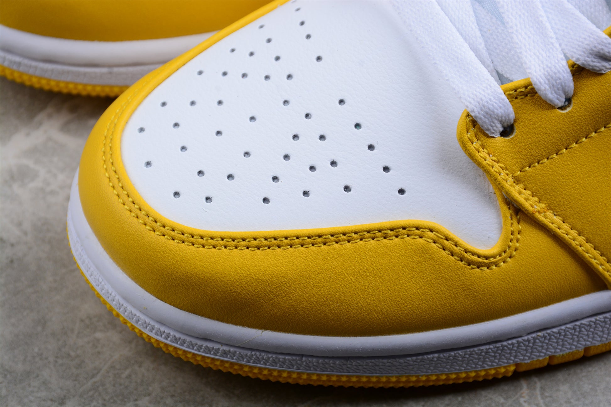 Nike  Air Jordan 1 Mid 'University Gold White' - Best Reps Website 2025