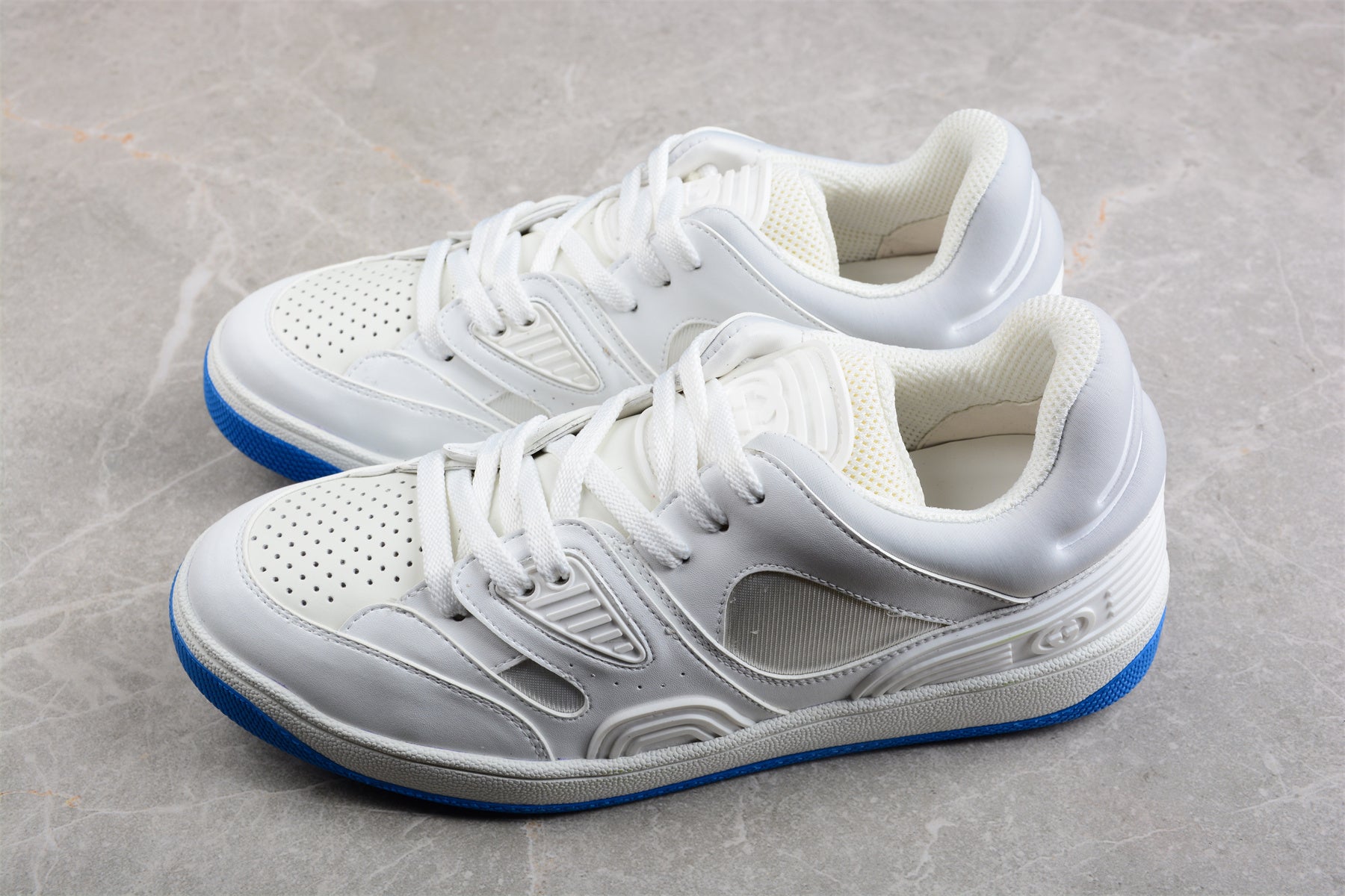 Gucci Basket Low "White Blue" - Best Reps Website 2025