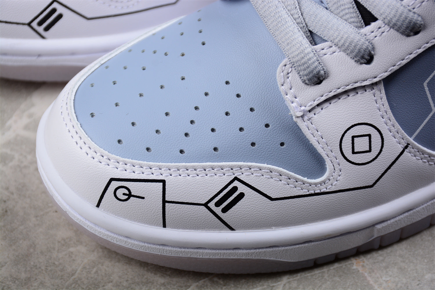 Nike SB Dunk Low "PS5 Grey White" - Best Reps Website 2025