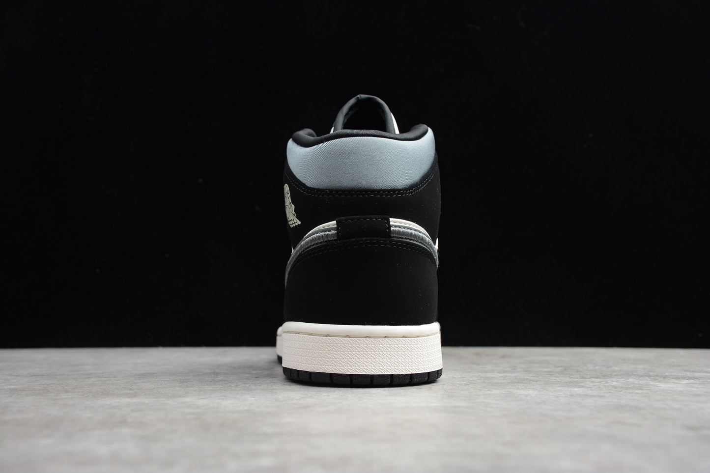 Air Jordan 1 Mid "Black/Smoke Grey" - Best Reps Website 2025