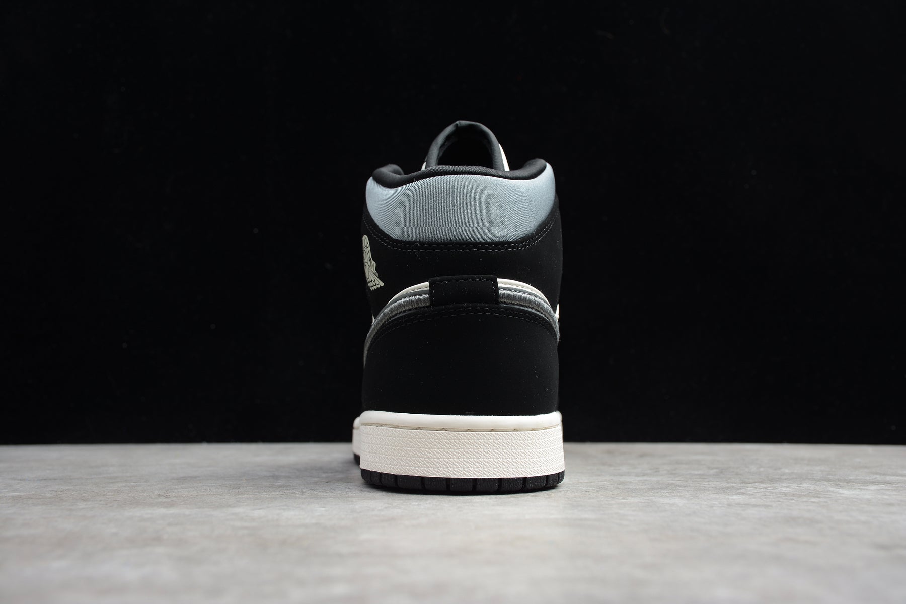 Air Jordan 1 Mid "Black/Smoke Grey" - Best Reps Website 2025