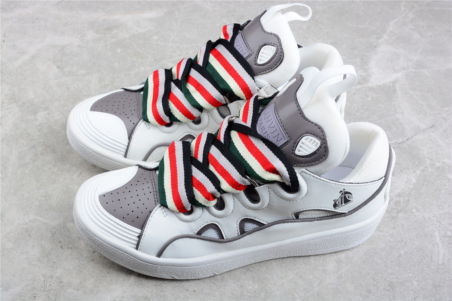 Lanvin Leather Curb 'White Multi'