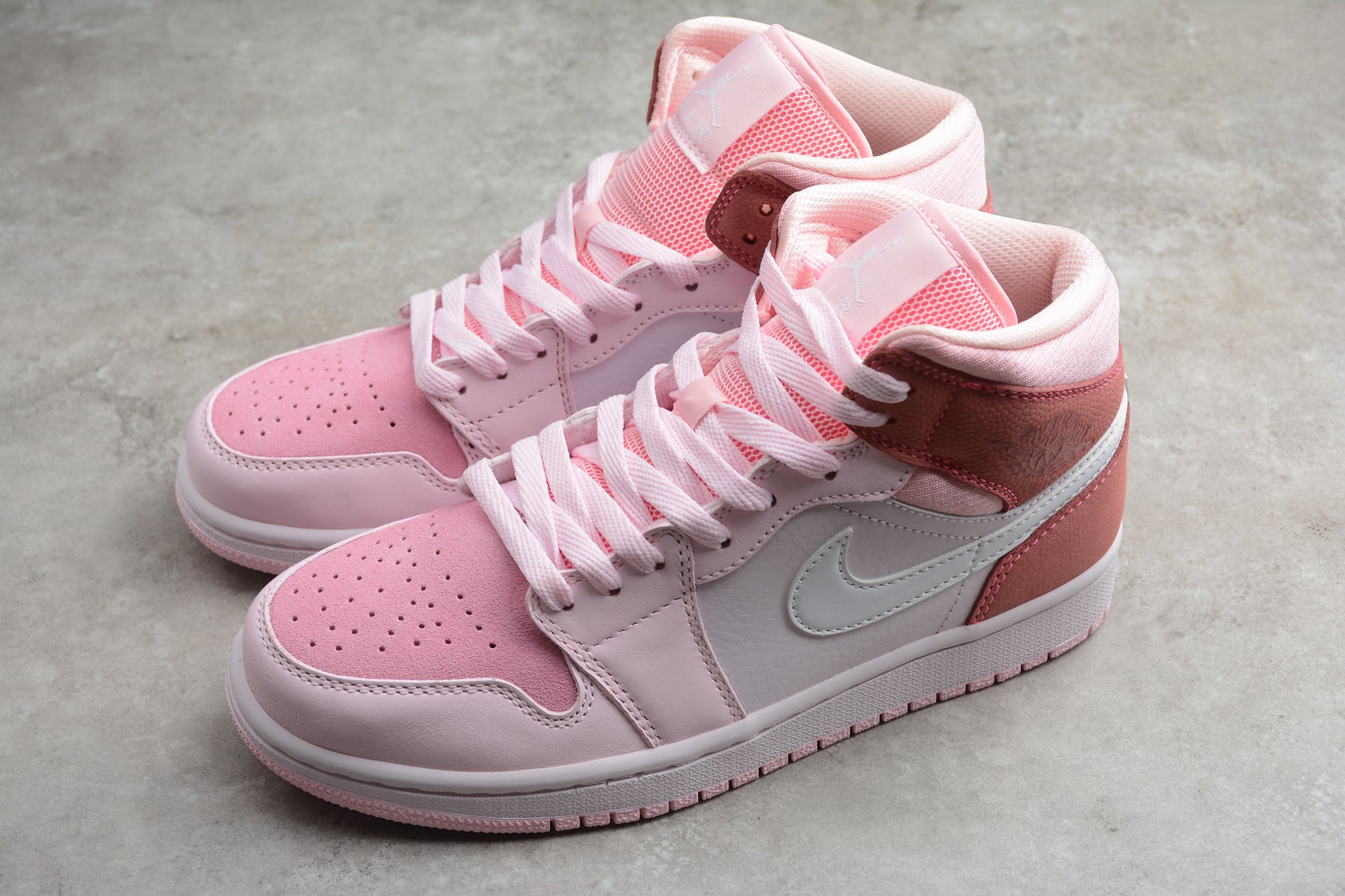 Air Jordan 1 Mid 'Digital Pink' - Best Reps Website 2025