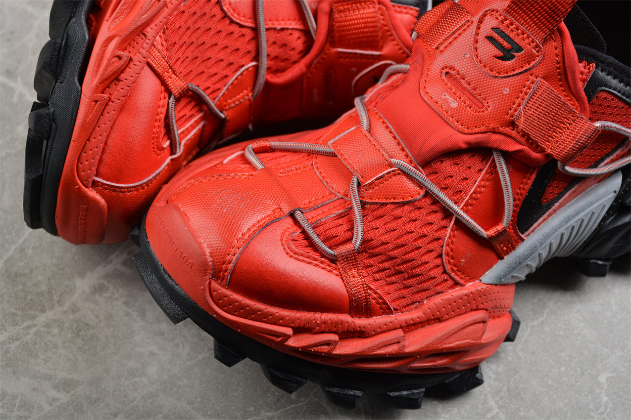 Balenciaga Hike Sneaker in Red/Black - Best Reps Website 2025