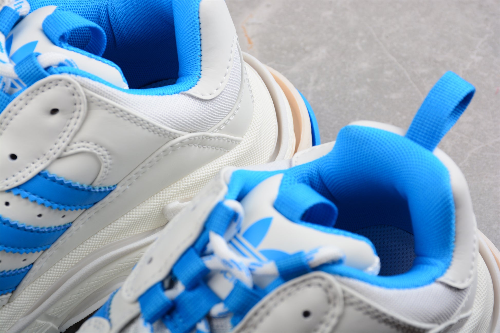 Adidas x Balenciaga Triple S – White / Blue - Best Reps Website 2025