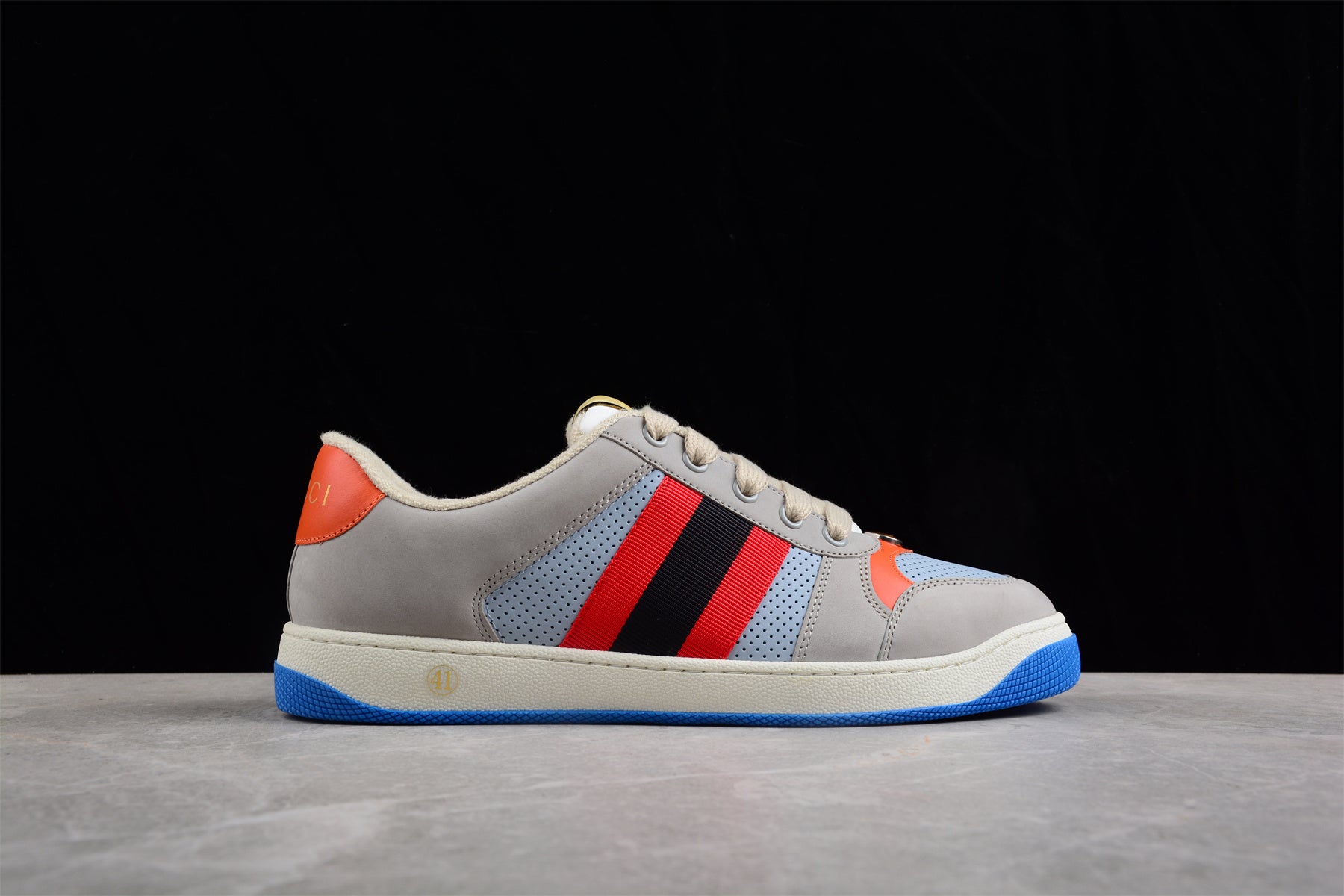 Gucci Screener "Lovelight Grey Suede" - Best Reps Website 2025