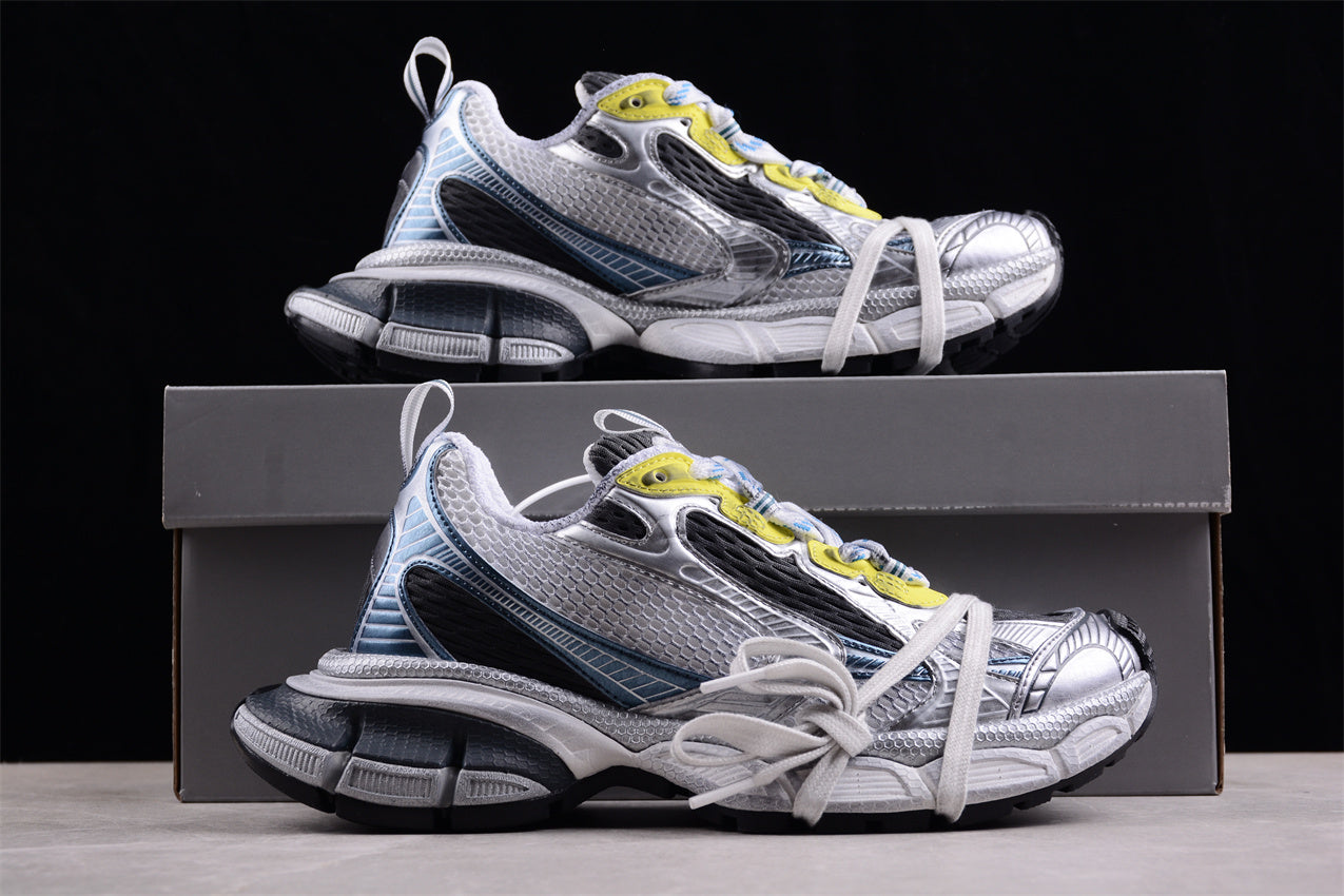 Balenciaga 3XL Sneaker 'Worn-Out - White Blue Yellow' - Best Reps Website 2025
