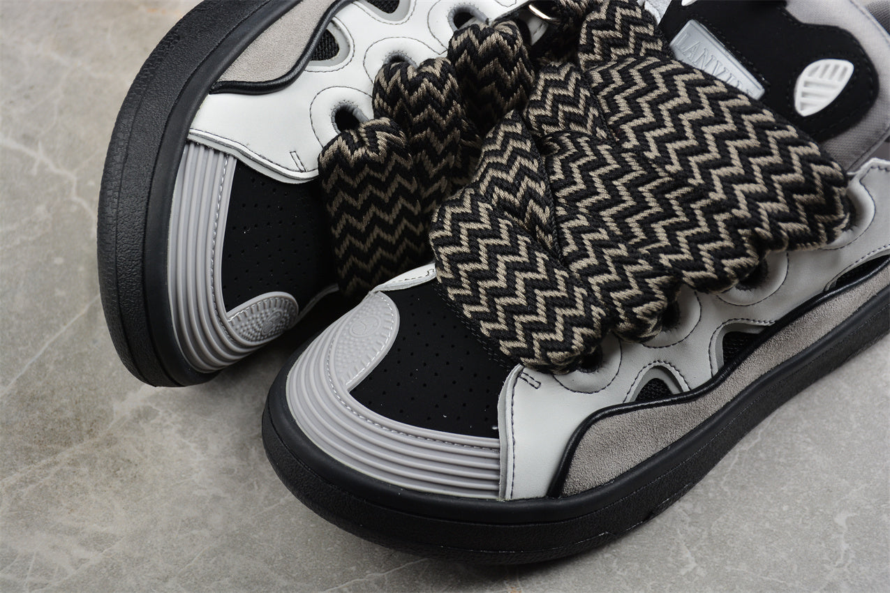Lanvin Curb Sneaker (White/Anthracite) - Best Reps Website 2025
