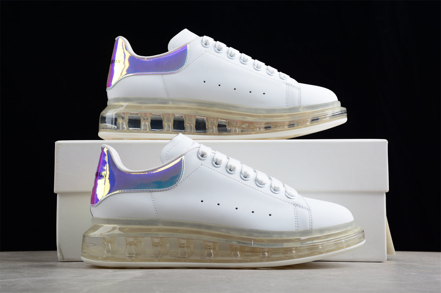 Alexander McQueen Oversized Clear Sole Multicolor (Women's) - Best Reps Website 2025