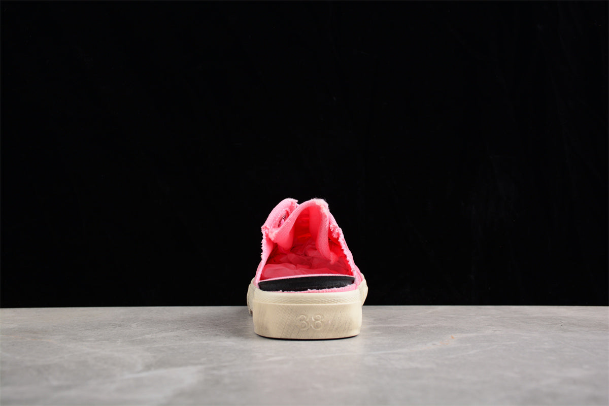Balenciaga Paris Low VULC Distressed Flat Mule - Best Reps Website 2025