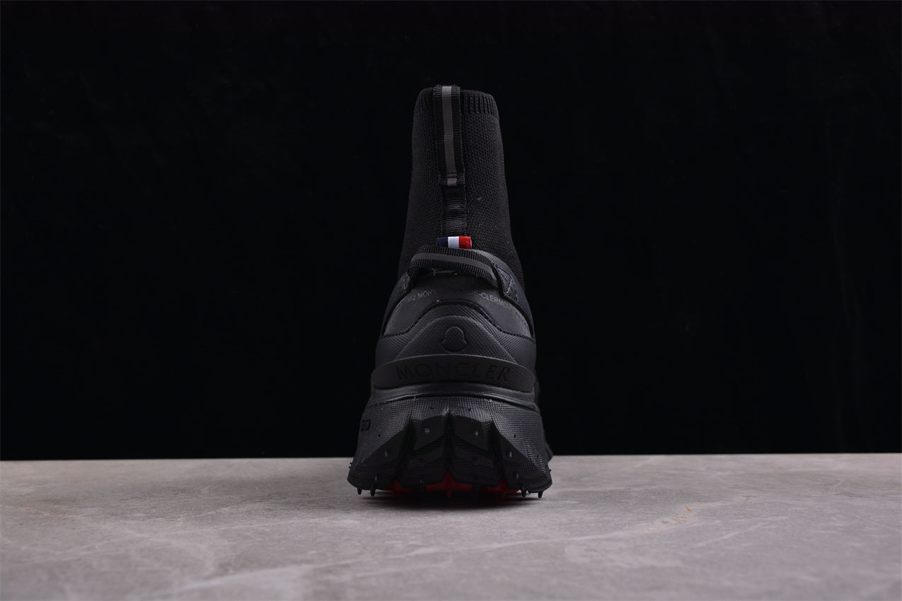 Moncler Trailgrip Sock Sneakers 'Black' - Best Reps Website 2025